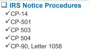 IRS Collection Notices: What Do They Mean? 1