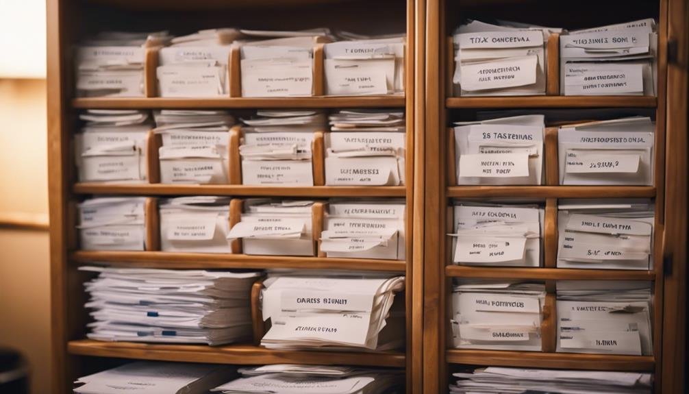 tax document retention policies