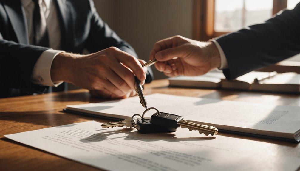disposing of asset ownership