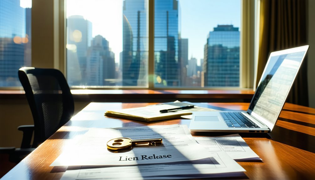 releasing lien on assets