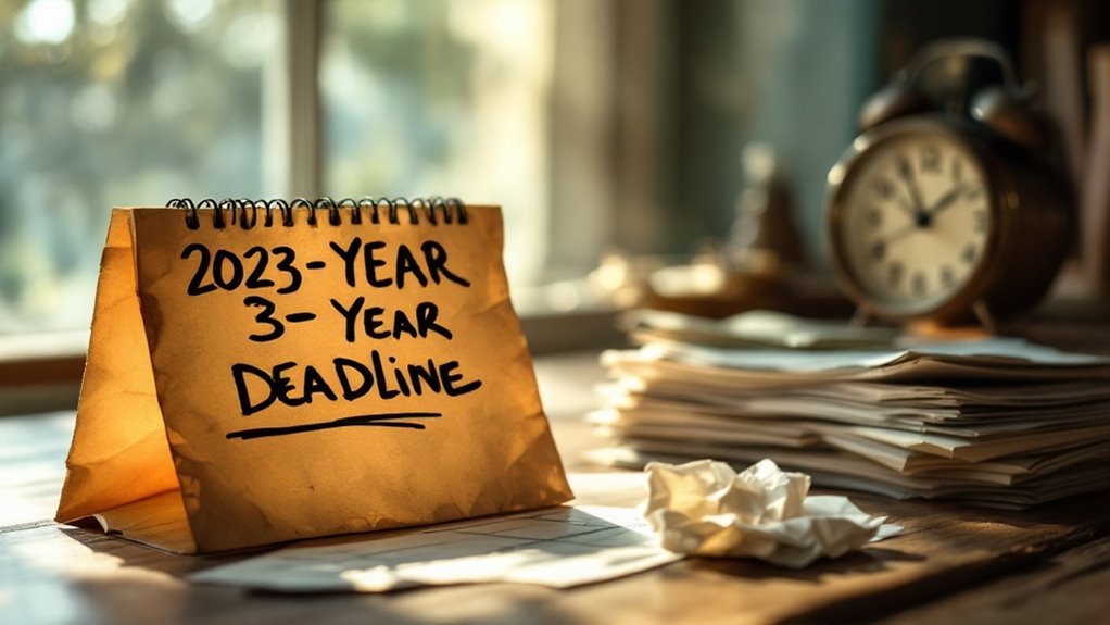 Tax Refunds: Three Years to Claim 5 time limit for action